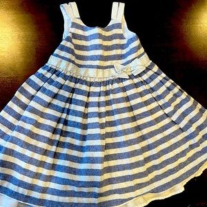 Used good condition, stripes, silver detail.